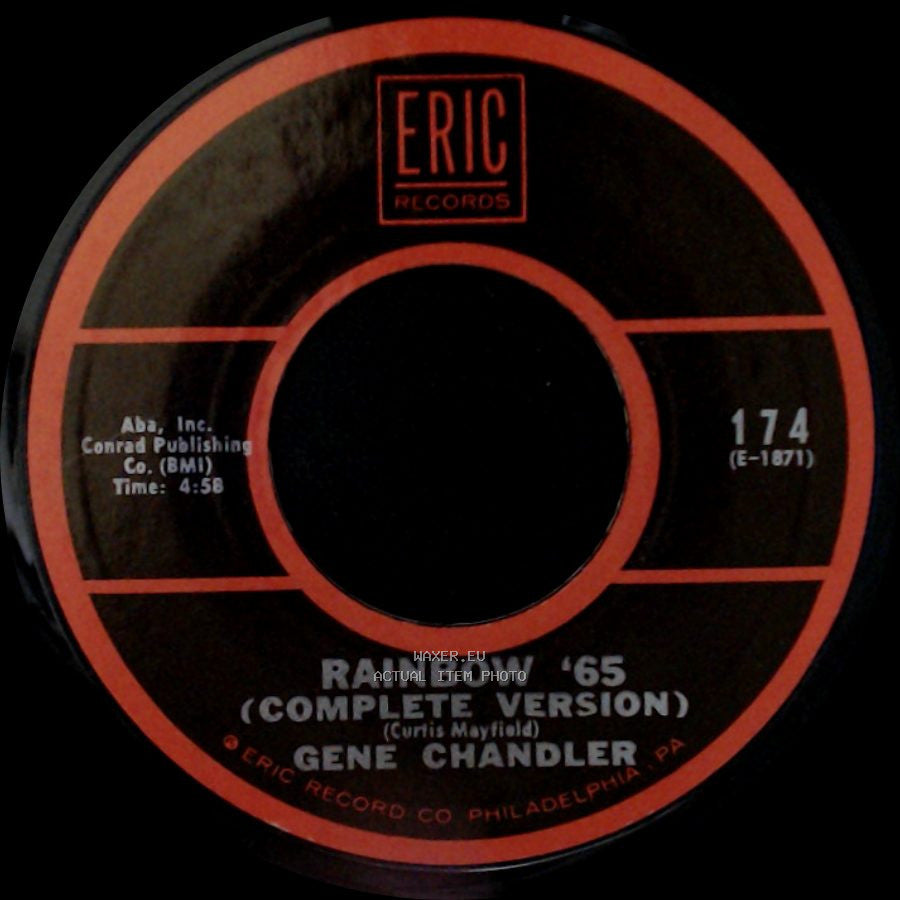 Gene Chandler - What Now / Rainbow '65 (Complete Version) side B