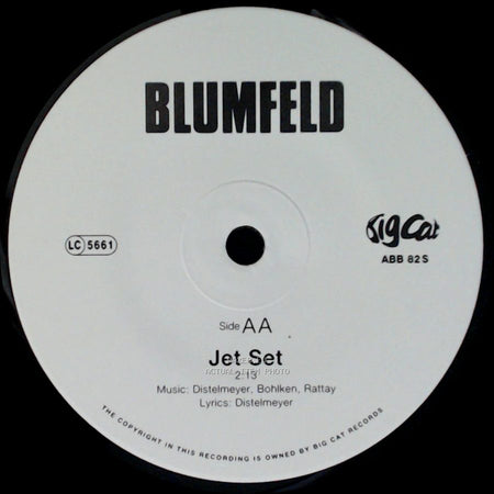 Blumfeld - Draußen Auf Kaution / Jet Set side B