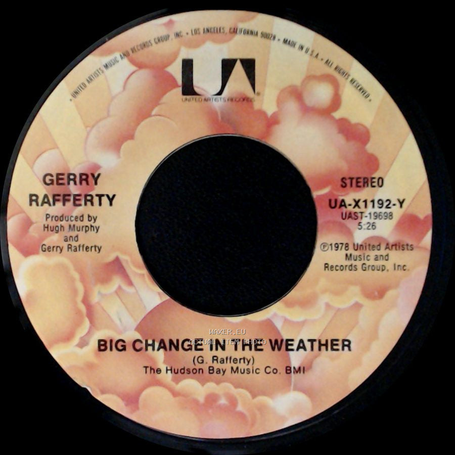 Gerry Rafferty - Big Change In The Weather / Baker Street side A