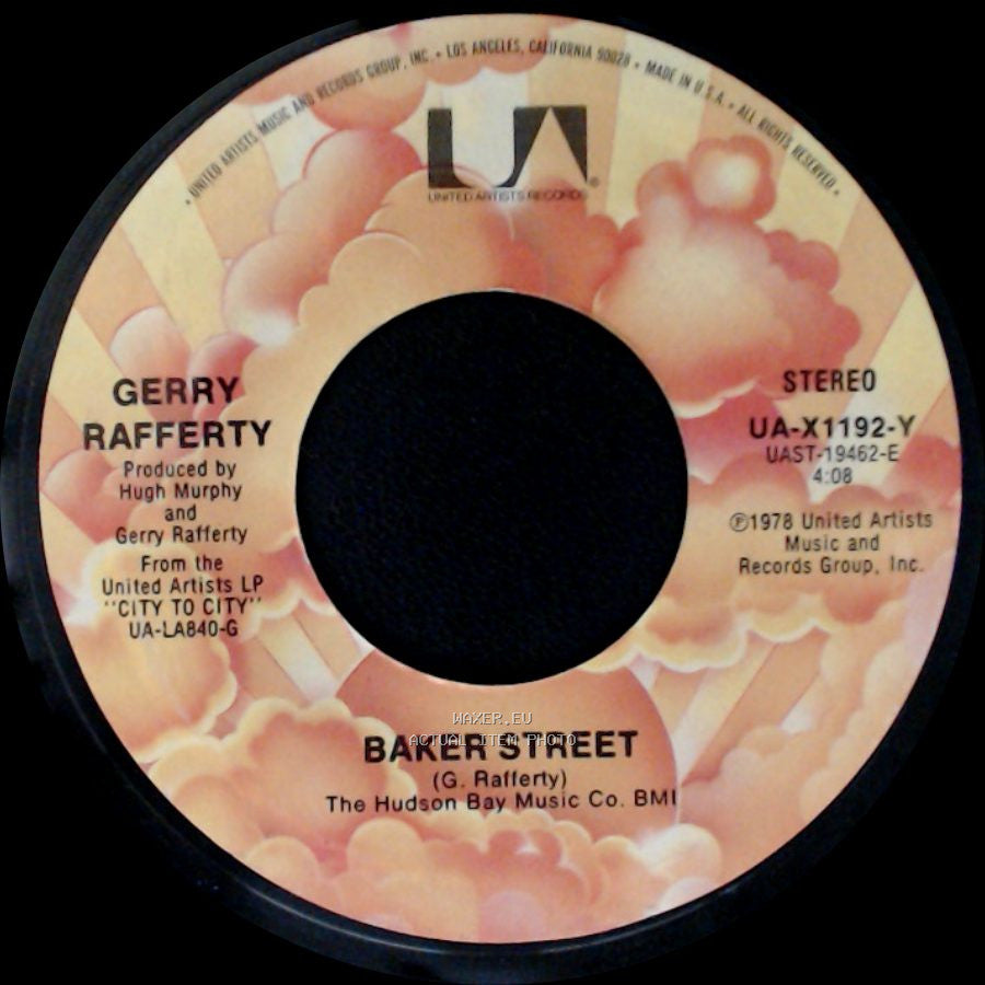 Gerry Rafferty - Big Change In The Weather / Baker Street side B