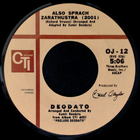 Deodato - Also Sprach Zarathustra (2001) / Spirit Of Summer side A