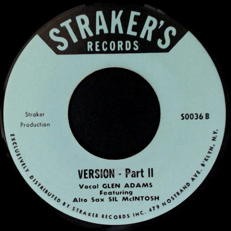 Glen Adams / Art Decouteau Orch. - Version - Part Ii / Love Is The Ansaw side A
