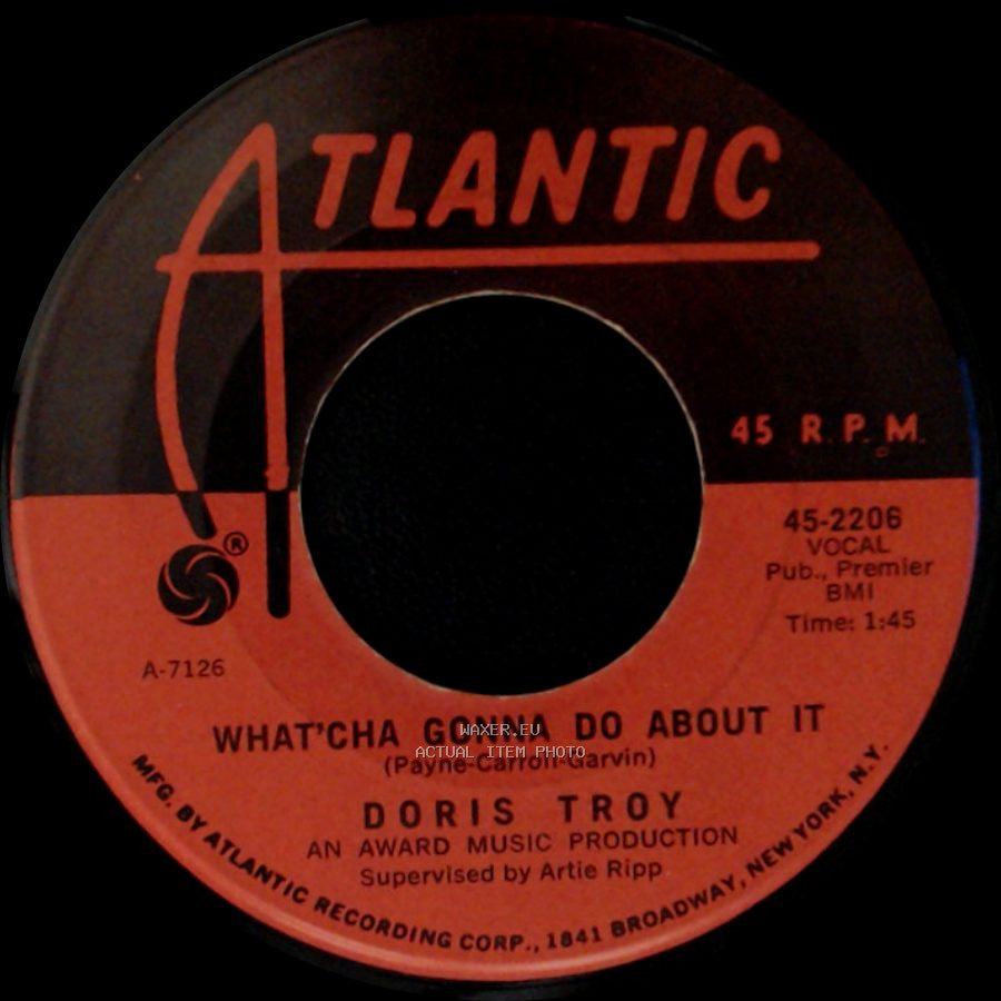 Doris Troy - What'cha Gonna Do About It / Tomorrow Is Another Day side A
