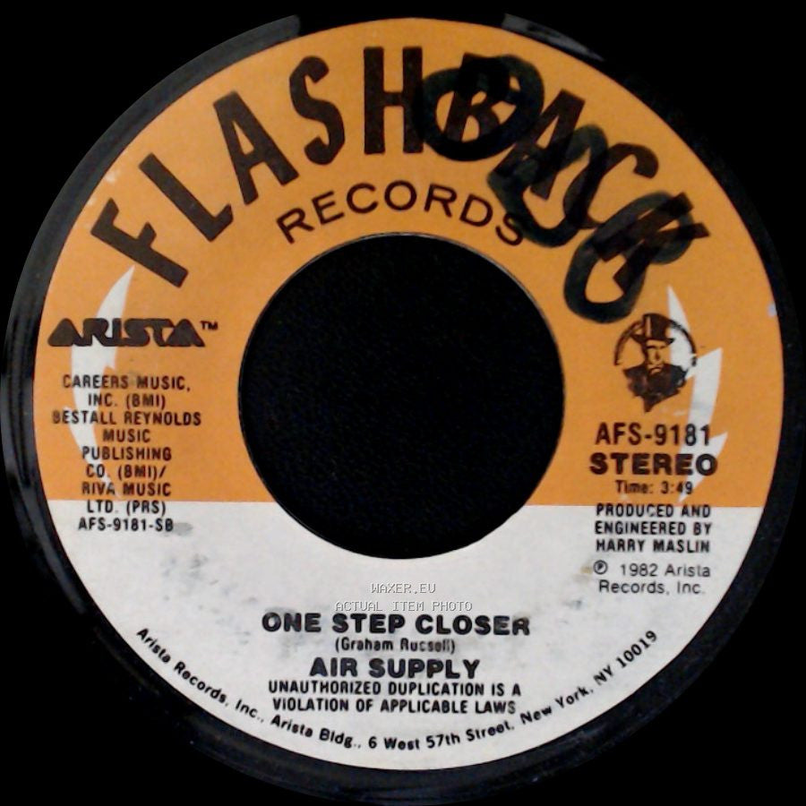 Air Supply - One Step Closer / Even The Nights Are Better side A