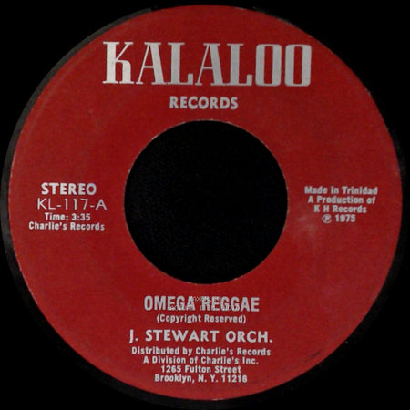 Jo Tempo Caesar / J. Stewart Orch. - Que Sera / Omega Reggae side B