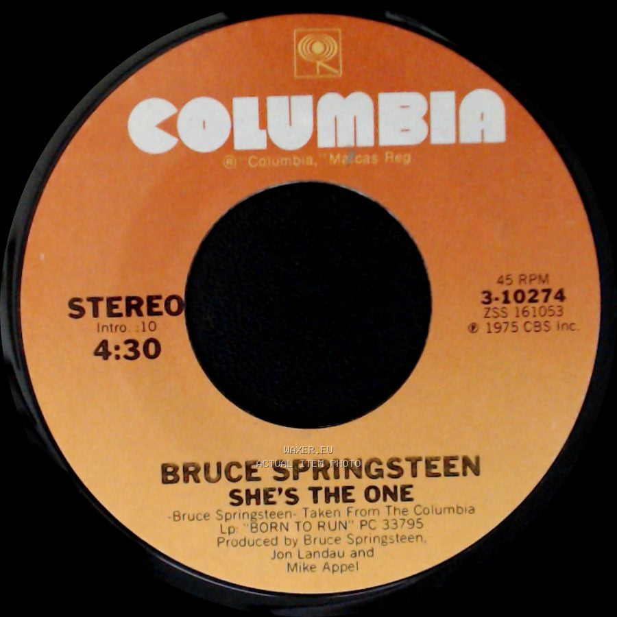 Bruce Springsteen - She's The One / Tenth Avenue Freeze-Out side A