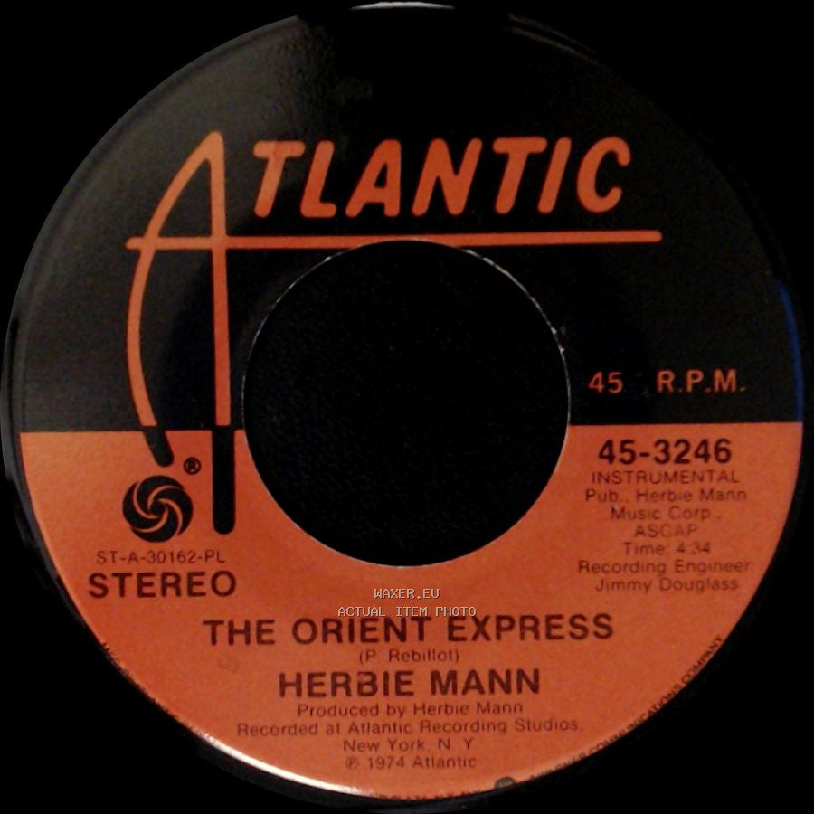 Herbie Mann - The Orient Express / Hijack side A