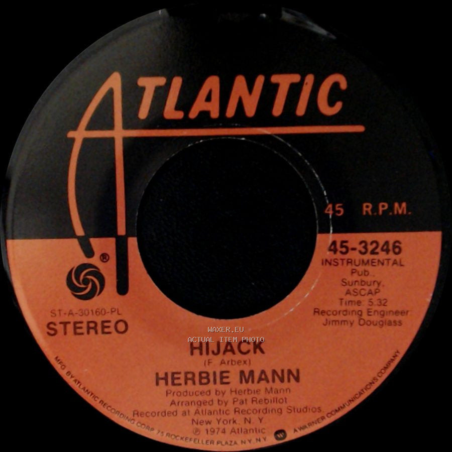 Herbie Mann - The Orient Express / Hijack side B