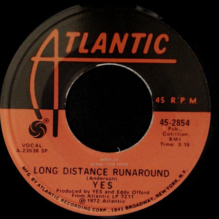 Yes - Roundabout / Long Distance Runaround side B