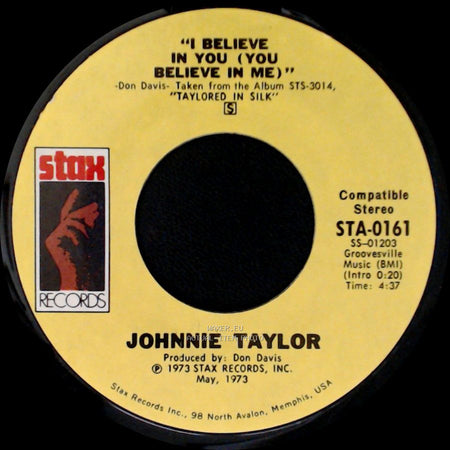 Johnnie Taylor - Love Depression / I Believe In You (You Believe In Me) side B