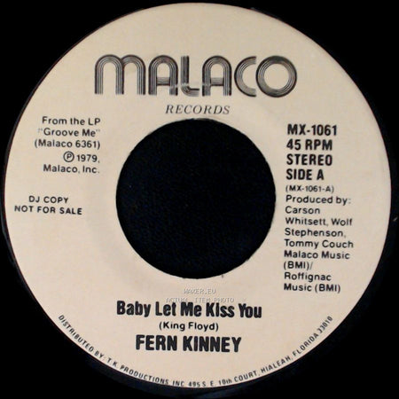 Fern Kinney - Baby Let Me Kiss You / Together We Are Beautiful side A
