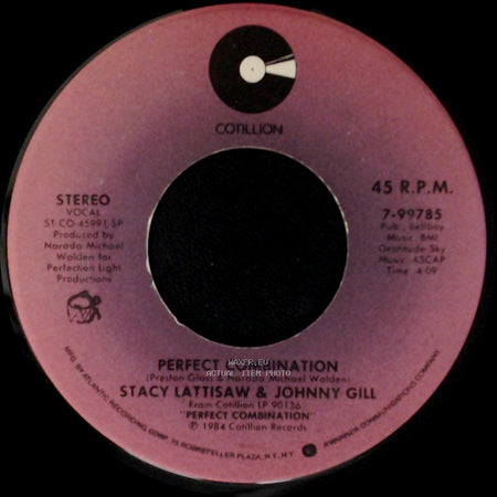 Stacy Lattisaw & Johnny Gill - Heartbreak Look / Perfect Combination side B
