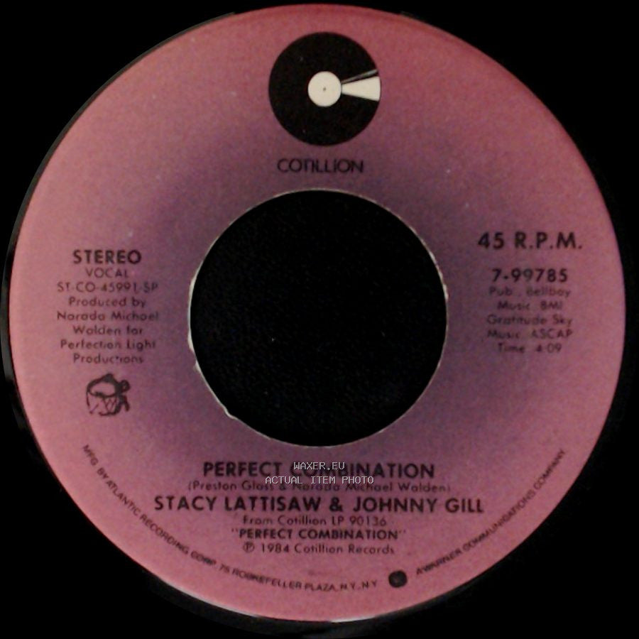 Stacy Lattisaw & Johnny Gill - Heartbreak Look / Perfect Combination side B