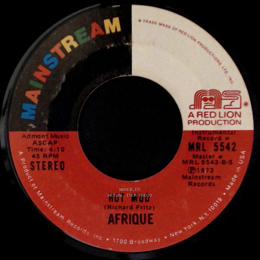 Afrique - Soul Makossa / Hot Mud side B