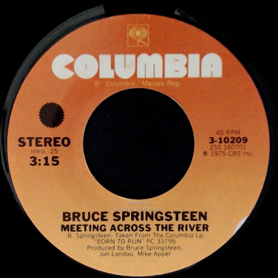 Bruce Springsteen - Meeting Across The River / Born To Run side A