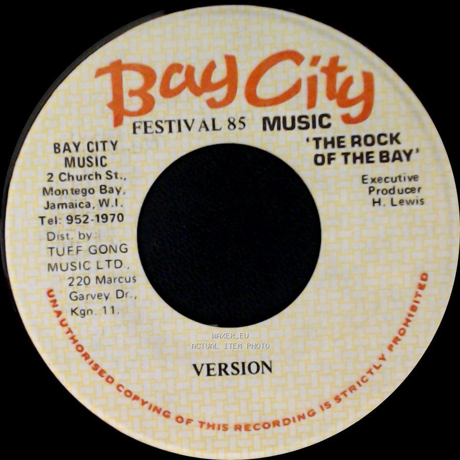 Hopeton Lewis - Irie Reggae Feeling / Version side B