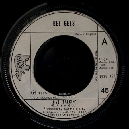 Bee Gees - Jive Talkin' / Wind Of Change side A