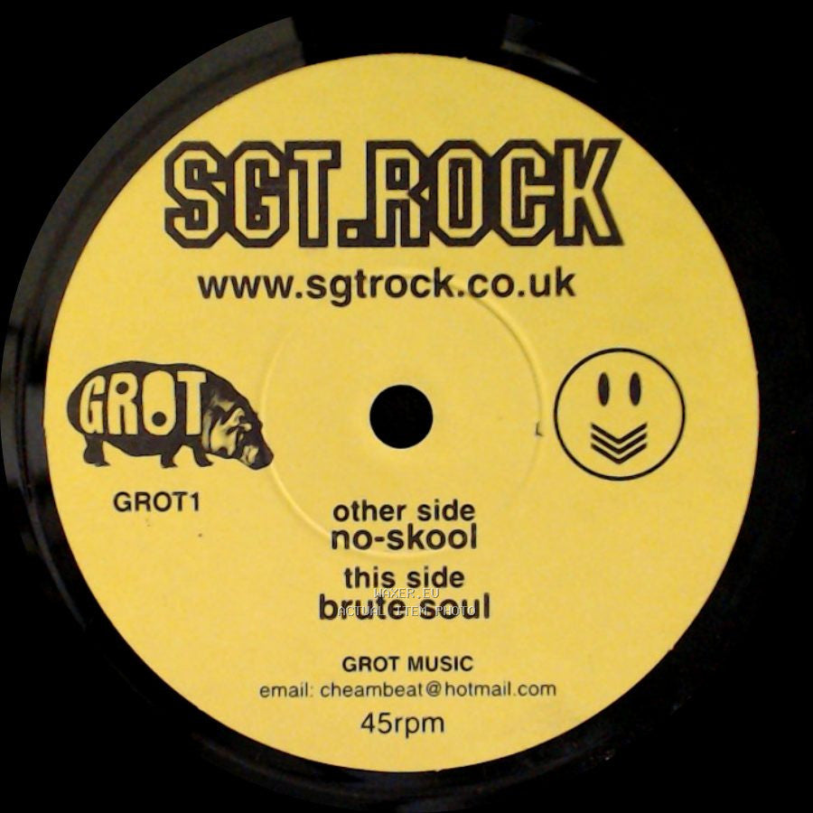 Unknown Artist - Unknown Title A / Unknown Title B side B
