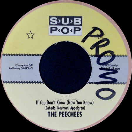The Peechees - If You Don't Know (Now You Know) / Dallas side A