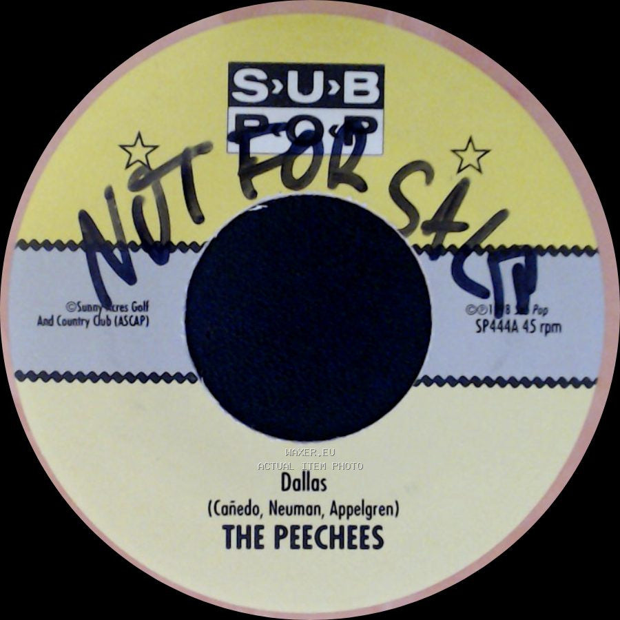 The Peechees - If You Don't Know (Now You Know) / Dallas side B