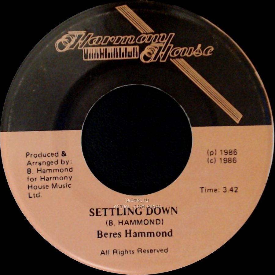 Beres Hammond - Settling Down / Settle Down Rock side A