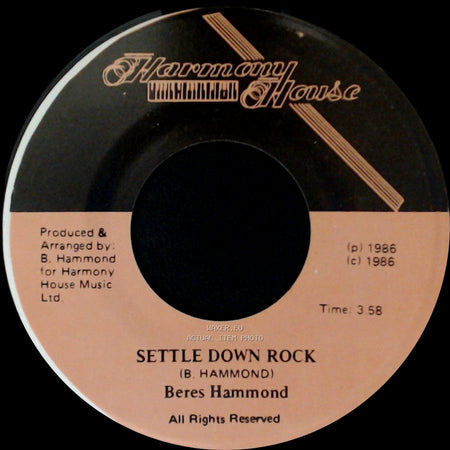 Beres Hammond - Settling Down / Settle Down Rock side B