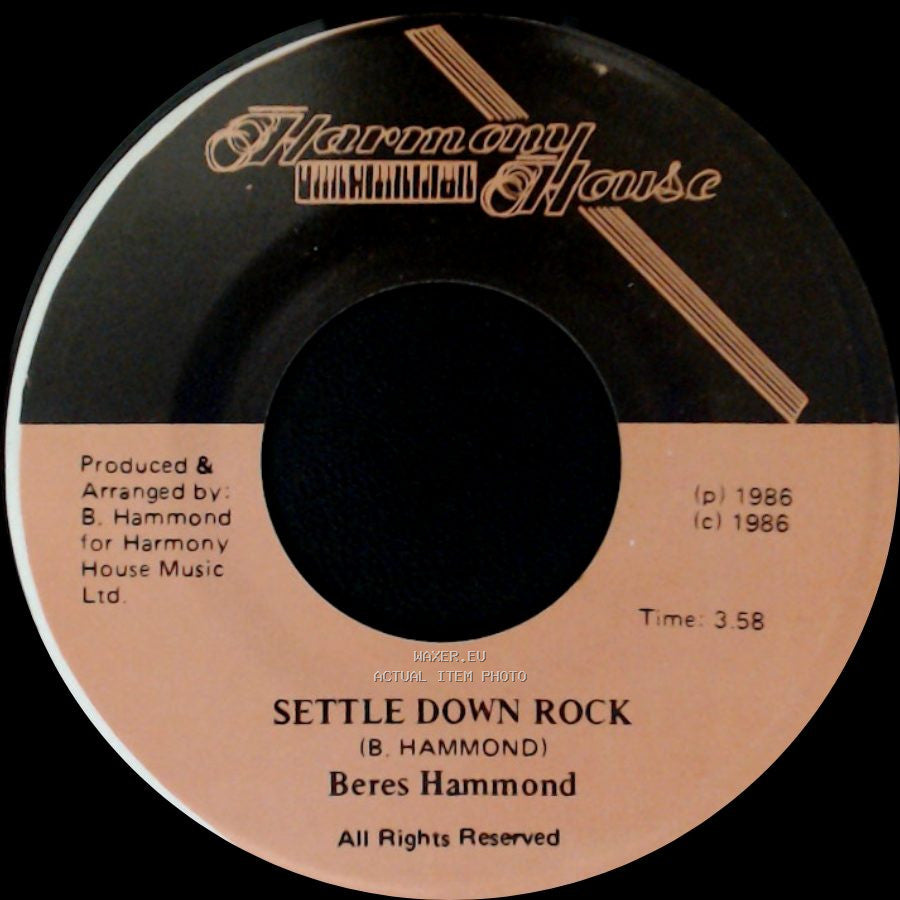 Beres Hammond - Settling Down / Settle Down Rock side B