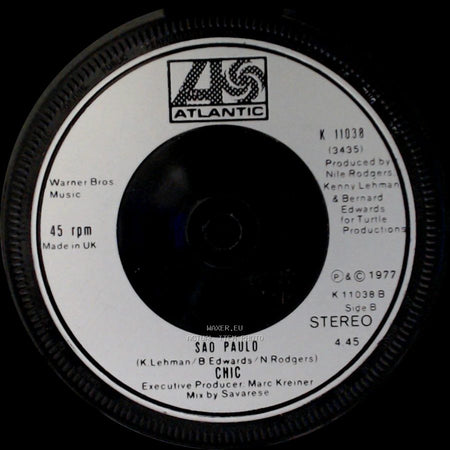 Chic - Dance, Dance, Dance (Yowsah, Yowsah, Yowsah) / Sao Paulo side B