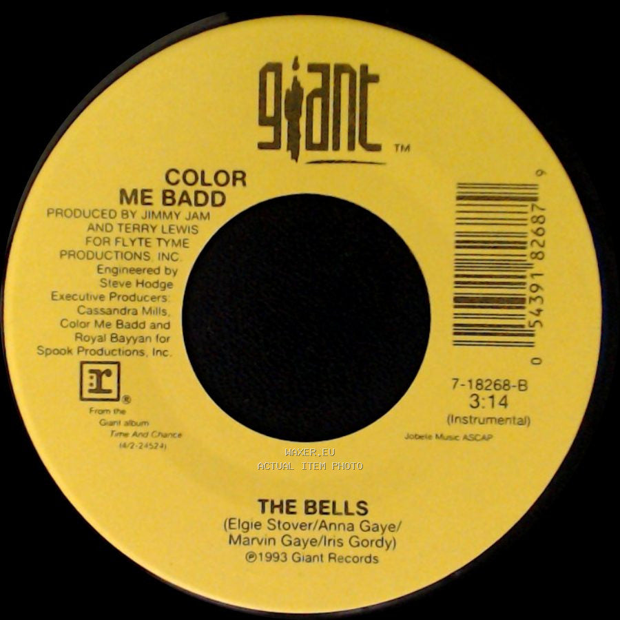 Color Me Badd - The Bells / The Bells side A