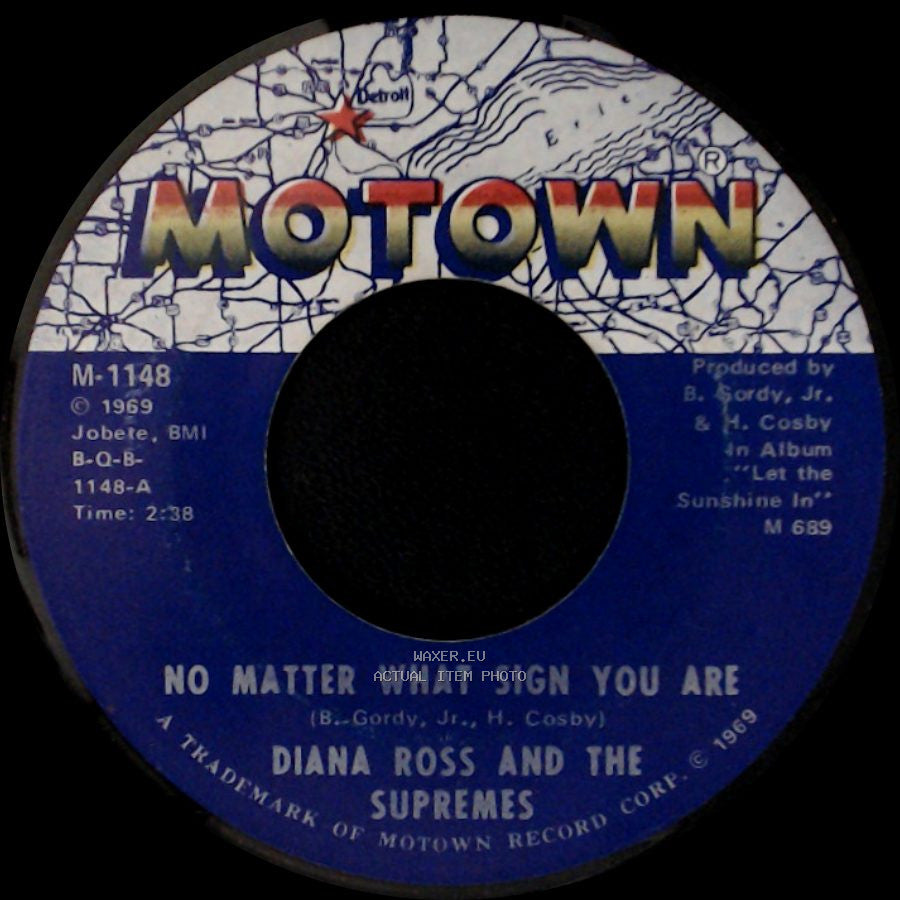 Diana Ross And The Supremes - No Matter What Sign You Are / The Young Folks side A