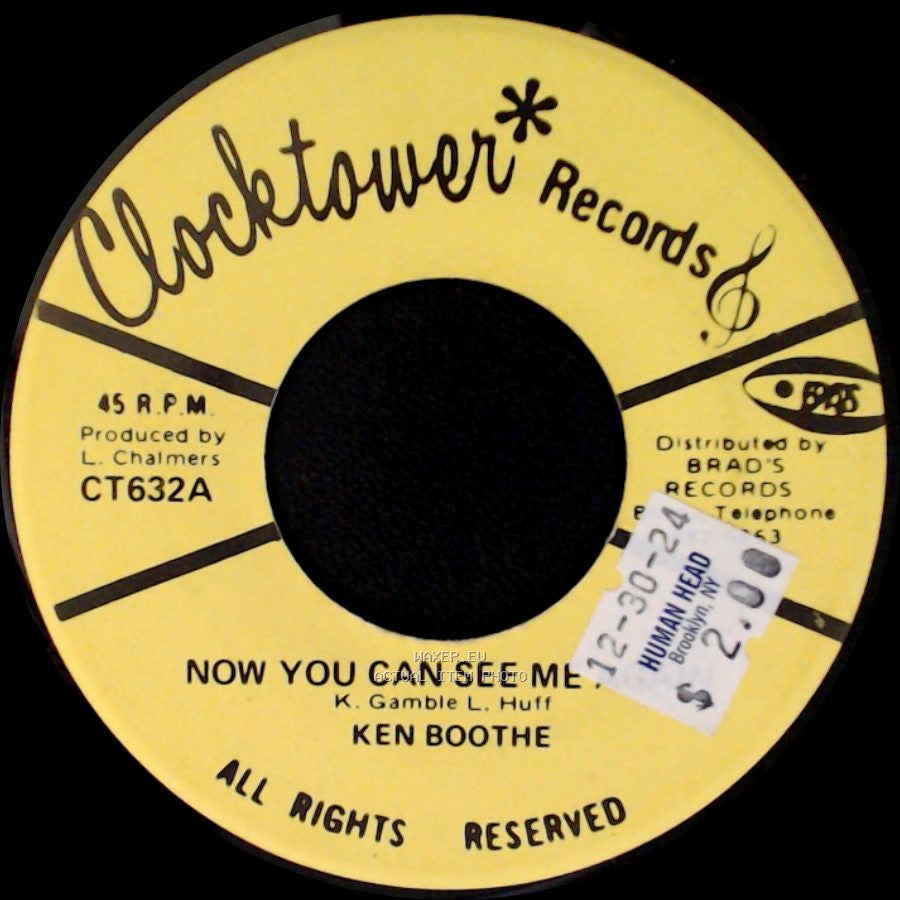 Ken Boothe / Charmers Band - Now You Can See Me / See I Again side A