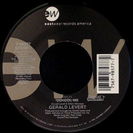 Gerald Levert - School Me / Baby Hold On To Me (Duet With Eddie Levert) side A