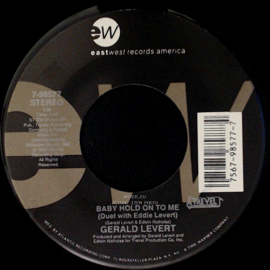 Gerald Levert - School Me / Baby Hold On To Me (Duet With Eddie Levert) side B