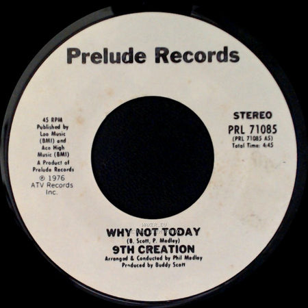 9Th Creation - Come Back Home / Why Not Today side B
