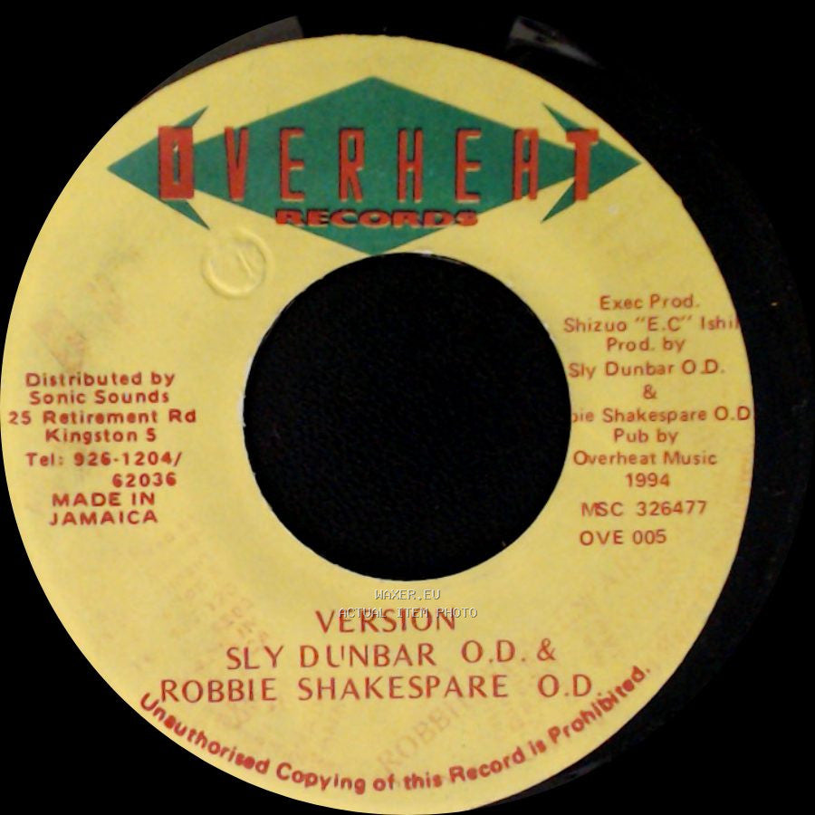 Sly Dunbar O.D. & Robbie Shakespeare O.D. - Version / Thriller U side A
