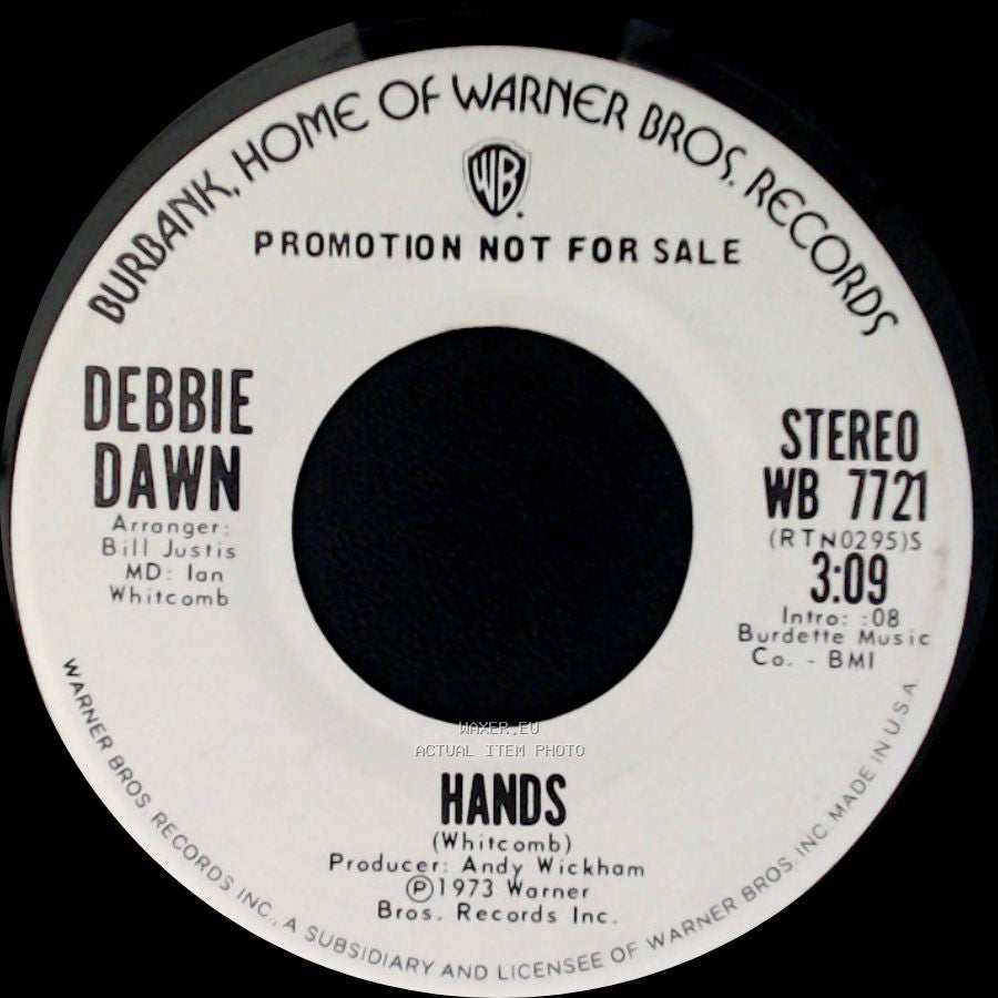 Debbie Dawn - Hands / Hands side B