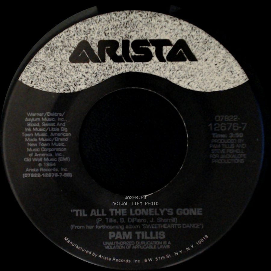 Pam Tillis - 'til All The Lonely's Gone / Spilled Perfume side A