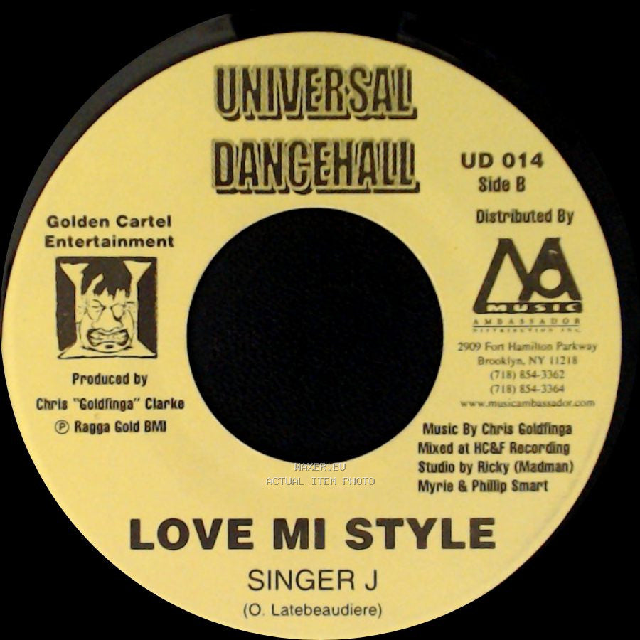 Frisco Kid / Singer J - Shouldn't Trouble / Love Mi Style side B