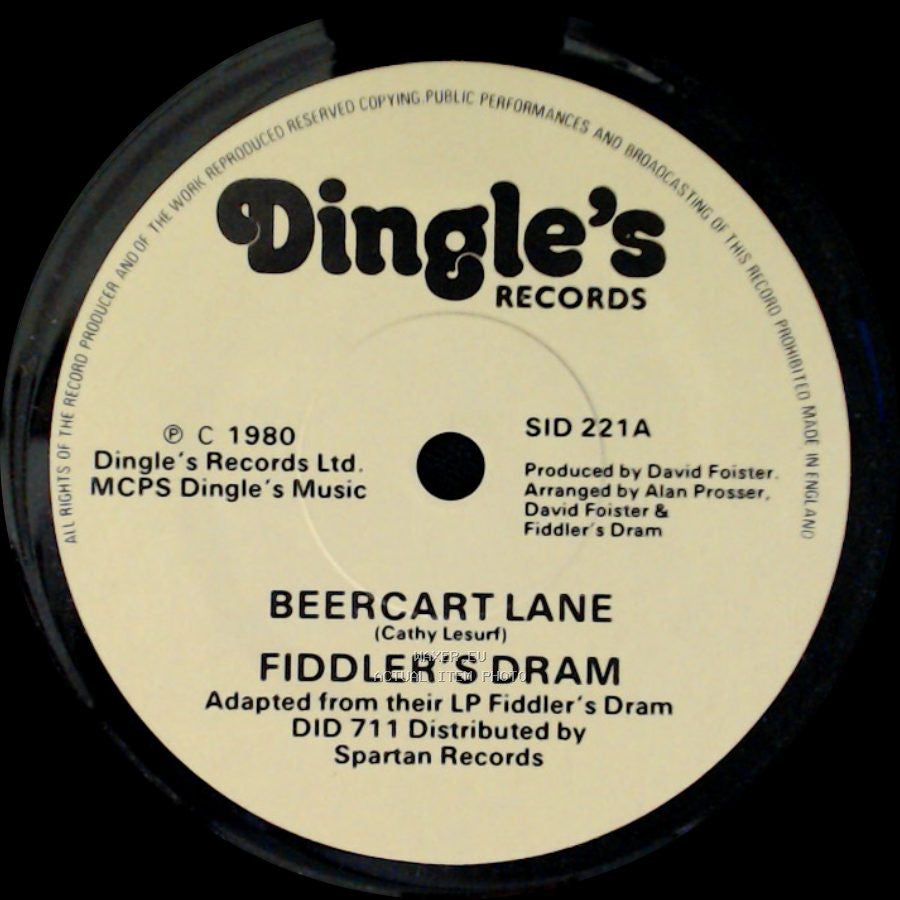Fiddler's Dram - Ythanside / Beercart Lane side B