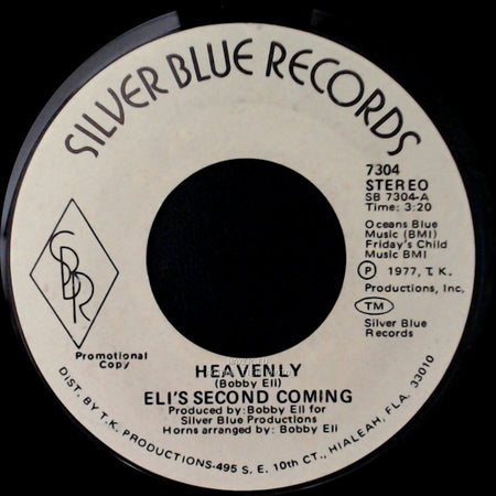 Eli's Second Coming - Heavenly / Heavenly side A