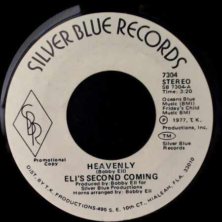 Eli's Second Coming - Heavenly / Heavenly side B