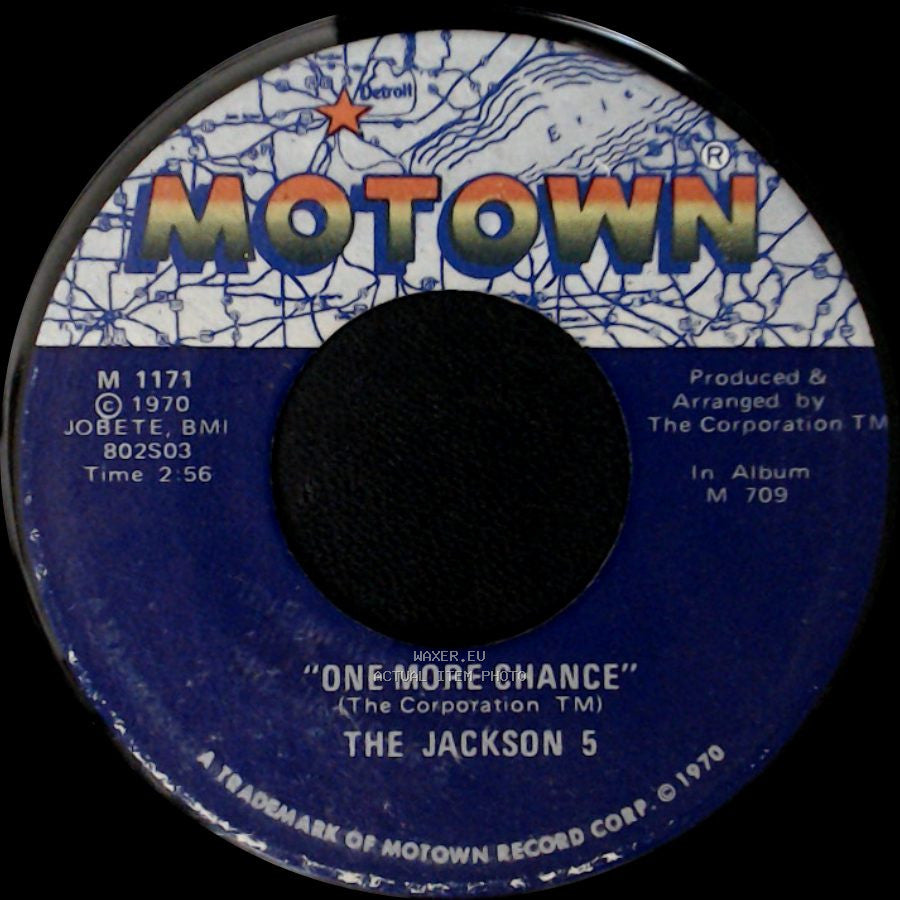 The Jackson 5 - One More Chance / I'll Be There side A