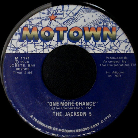 The Jackson 5 - One More Chance / I'll Be There side A
