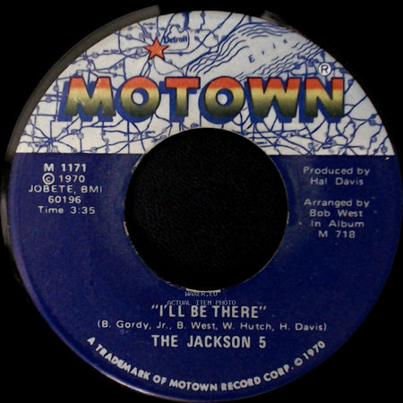 The Jackson 5 - One More Chance / I'll Be There side B