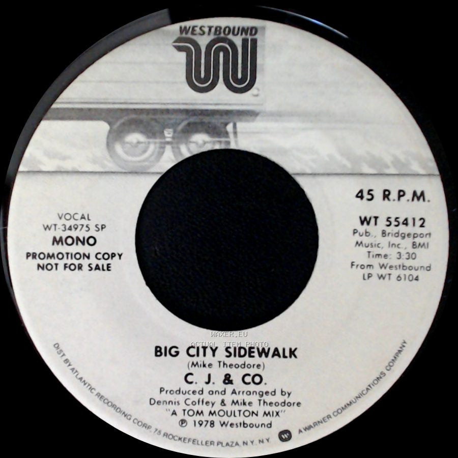C. J. & Co. - Big City Sidewalk / Big City Sidewalk side A