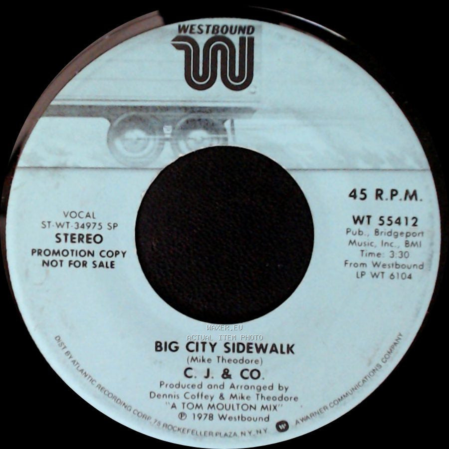 C. J. & Co. - Big City Sidewalk / Big City Sidewalk side B