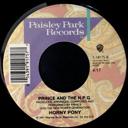 Prince And The N.P.G. - Horny Pony / Cream side A