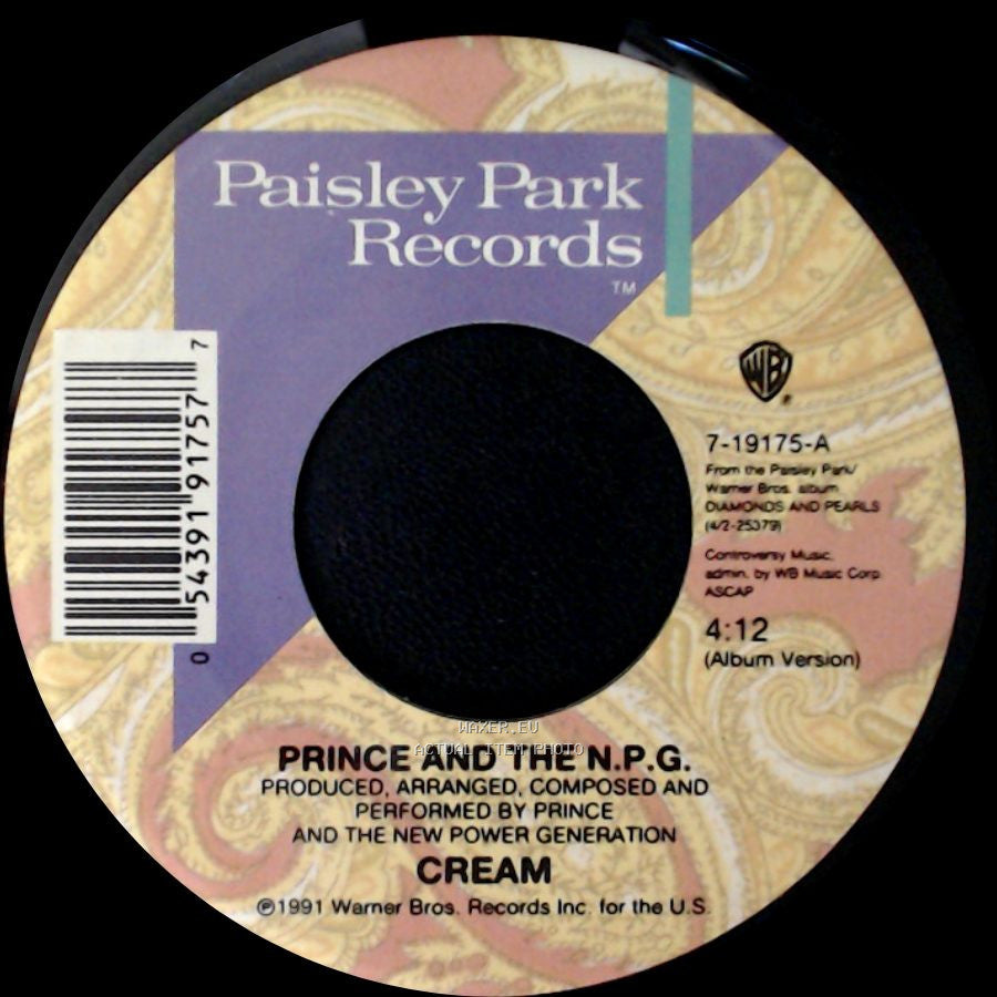 Prince And The N.P.G. - Horny Pony / Cream side B