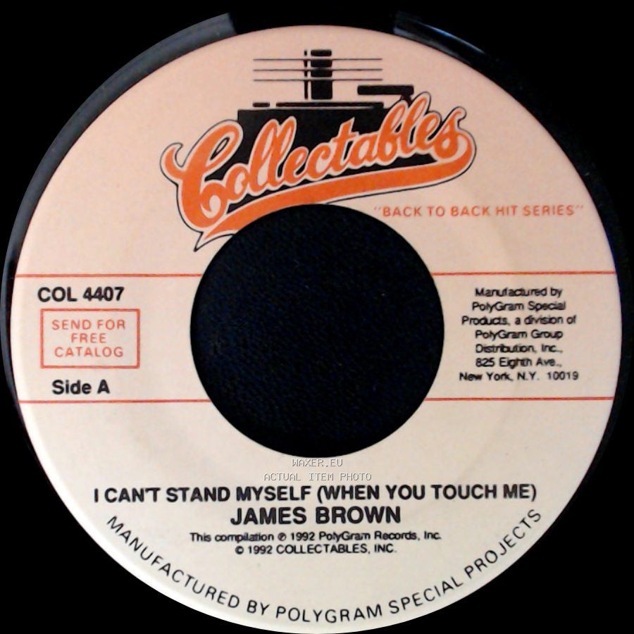 James Brown - I Can't Stand Myself (When You Touch Me) / There Was A Time side A