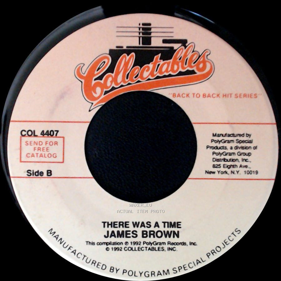 James Brown - I Can't Stand Myself (When You Touch Me) / There Was A Time side B